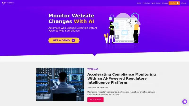 Fluxguard: La herramienta definitiva de monitoreo de cambios en sitios web para la integridad y seguridad empresarial. fluxguard