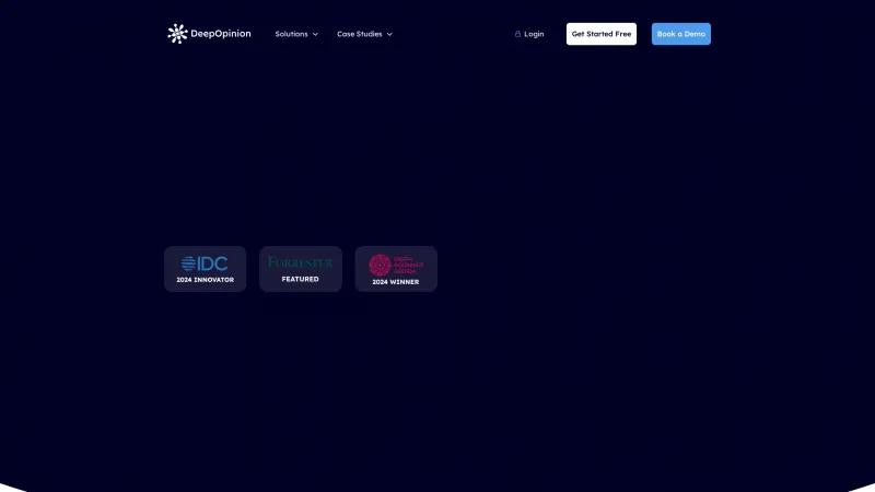 Transforma las operaciones de tu negocio con la plataforma de automatización agentiva de DeepOpinion: aprovecha el poder de la inteligencia artificial generativa y mejora la eficiencia. deepopinion