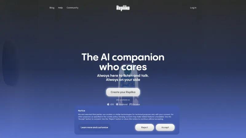 Descubre Replika: Tu Compañero de IA para Apoyo Emocional y Conexión. replika