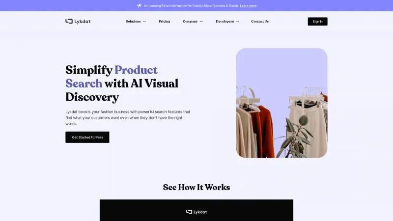 Eleva tu negocio de retail de moda con las soluciones impulsadas por inteligencia artificial de Lykdat para mejorar la interacción con los clientes y el descubrimiento de productos. lykdat