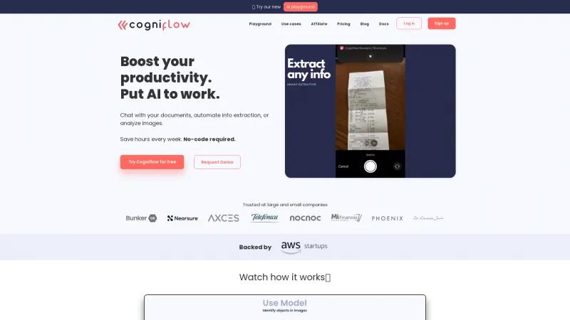 Desbloquea la Productividad con Cogniflow: La Plataforma de IA Sin Código Definitiva para Profesionales Ocupados. cogniflow