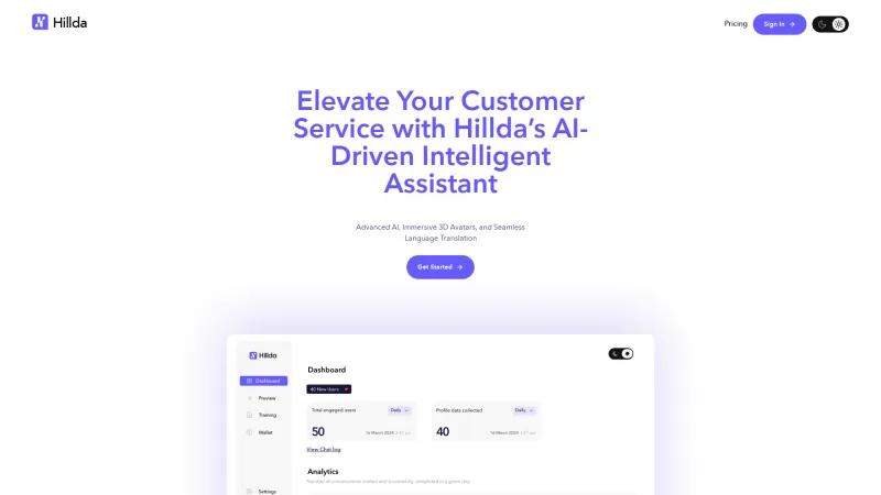 Transforma tu servicio al cliente con Hillda: el asistente inteligente potenciado por IA para interacciones mejoradas. hillda