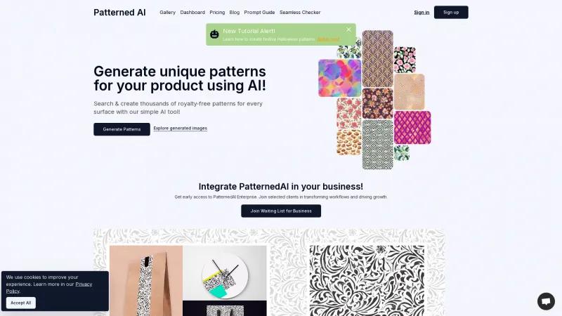 patterned