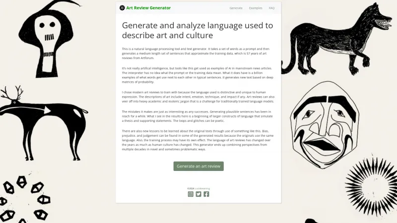 artreviewgenerator