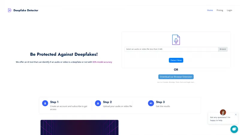 deepfakedetector