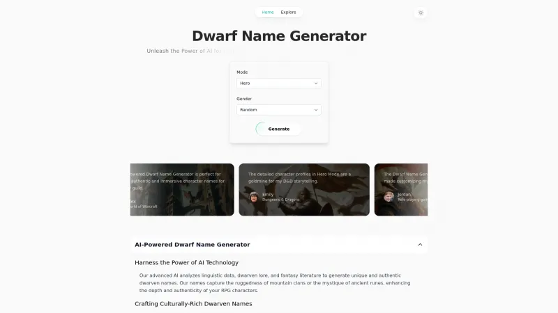 dwarfnamegenerator