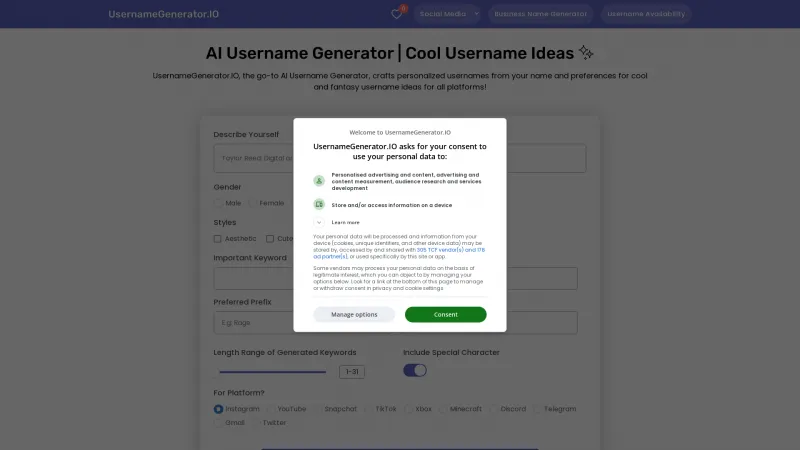 usernamegenerator