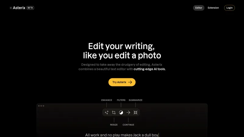 asterixwriter