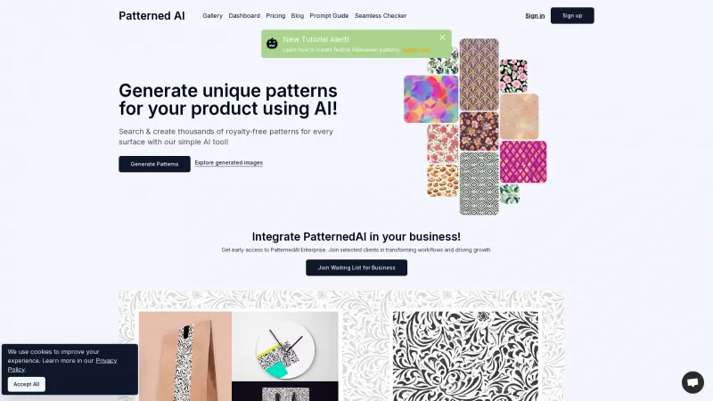 patterned