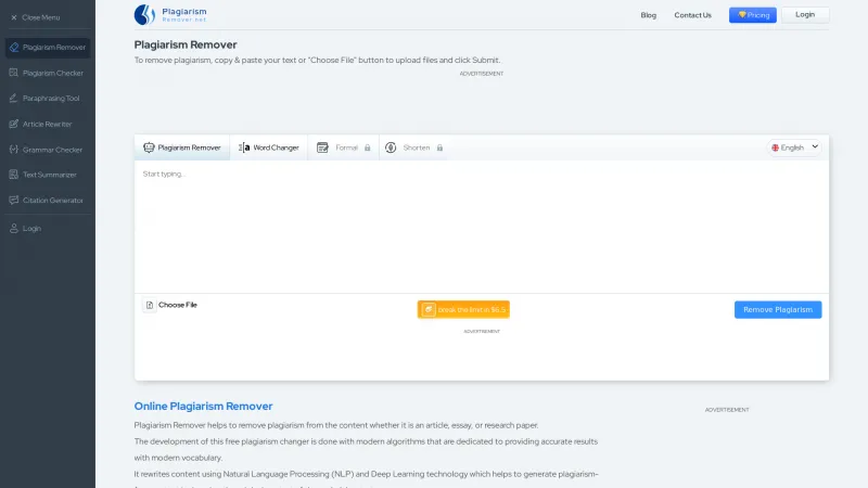 plagiarismremover