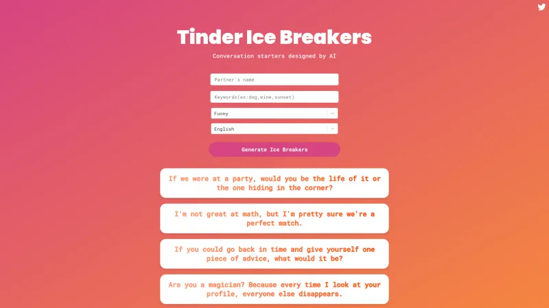 tindericebreaker