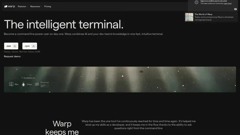 warp